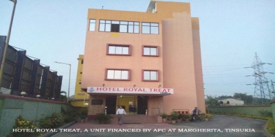 Hotel Royal Treat, a unit financed by AFC at Margherita, Tinsukia